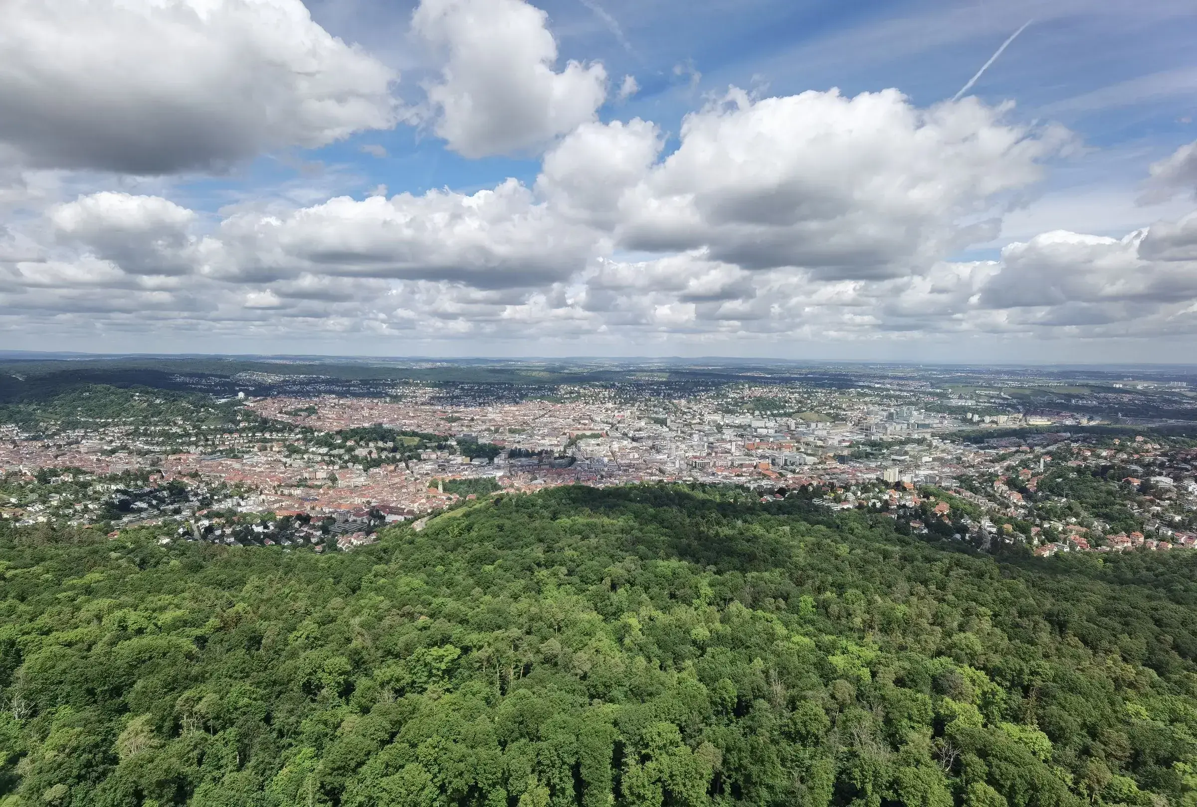 Stuttgart from above